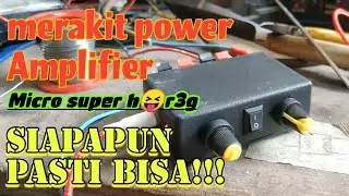 cara merakit Power ampli mini 5Volt Kit #pam8430