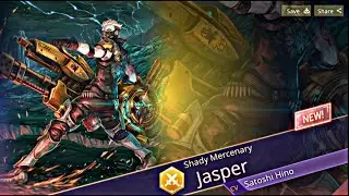 「OVERHIT」New SSR Shady Mercenary JASPER
