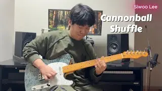 Cannonball Shuffle - Robben Ford (Guitar Solo) 14 yrs old