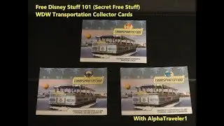 Take a look at the Free Things from Disney 101 Transportation Collectors Card with Me 4k