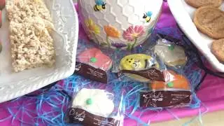 DIY EASTER TREATS/WHITE CHOCOLATE POPCORN