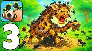 🐜Ants Runner Crowd Count Gameplay Walkthrough Part 3 – New Levels & Bigger Ant Army (Android, iOS)