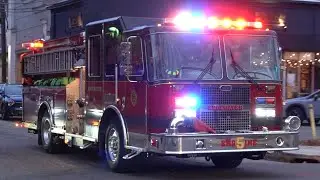Edgewater Volunteer Fire Department Engine 5 Responding 12/31/24