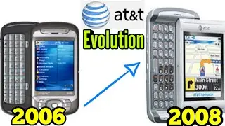 Эволюция мобильных телефонов AT&T с 2006 по 2008 год
