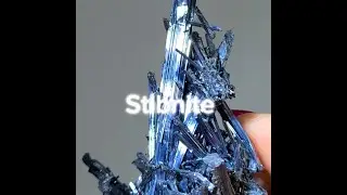 Stibnite with natural rainbow iridescence - STB78