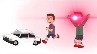 Classic Caillou steals his dad's car to peter piper pizza / Grounded