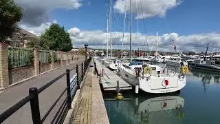 英國南部 遊艇會 看船 Portsmouth Port Solent Marina