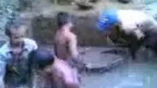 Gem washing process