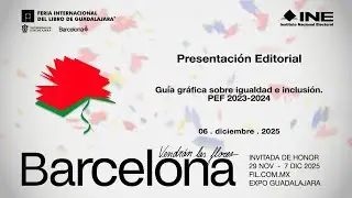 Presentaci&oacute;n Editorial Gu&iacute;a gr&aacute;fica sobre igualdad e inclusi&oacute;n. PEF 2023-2024 (06/12/2025).