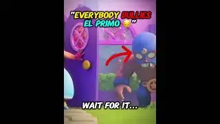 EVERYBODY BULLIES EL PRIMO BUT 🥲... #brawlstars 