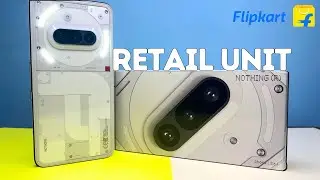Nothing Phone 3a Unboxing & Setup | Flipkart Retail Unit Nothing Phone 3a