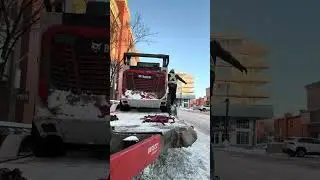 snow plowing