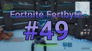 &iexcl;Fortnite! Fortbyte 49 *Se encuentra en la cueva de hielo de Trog*