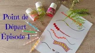 Pointillisme : apprendre à faire des points avec un dotting tool | Débutant