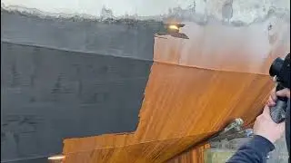 Lasersko či&scaron;ćenje broda 1 dio || Laser cleaning of a ship part 1