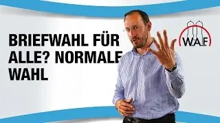 Briefwahl komplett f&uuml;r alle Arbeitnehmer im normalen Wahlverfahren - Geht das? | Betriebsrat Video