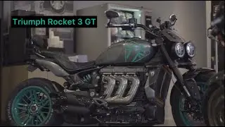 Custom Triumph Rocket 3, The world's largest production motorcycle engine. Ultimate Muscle Bike
