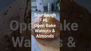 Закваска №6, с добавлением грецких орехов и миндаля, выпекалась в открытом виде вместо чугунной к...