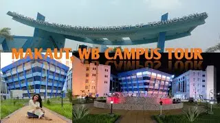 My College Tour || Makaut West Bengal || college life vlog @desi_verve116 #vlog