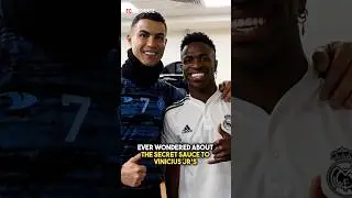 Vinicius Jr Is Learning From Cristiano Ronaldo&rsquo;s Training ⚽️📈 #football #cristianoronaldo #shorts