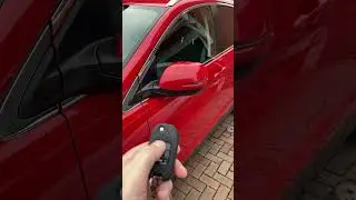 Как сложить боковые зеркала заднего вида на Honda CRV mk4 во время парковки #автомобиль #коротком...