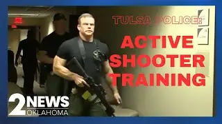 Tulsa police going through LASER training