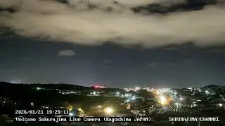 【絶景LIVE】桜島ライブカメラ（噴火・空雲・朝焼け・星空）Sakurajima Volcano Live Camera