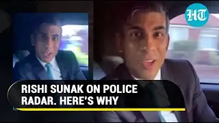 Rishi Sunak lands in a car seatbelt soup; UK cops intervene as ‘slip-up’ video goes viral | Watch