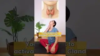 5 Yoga Asanas to Activate Thyroid Hormone #yogaforthyroid #dailyyoga #yogatips