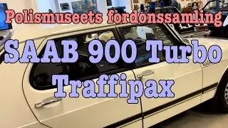SAAB 900 Turbo Traffipax. Polismuseets fordonssamling