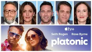 Platonic Season 2 cast interviews with Seth Rogen, Rose Byrne, Luke Macfarlane, and creatives