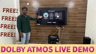 Free DOLBY ATMOS Live DEMO at MADURAI | Denon AVR-X1800H 