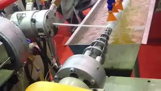 PVC Spiral Pipe making machine#machine #manufacturing #factory