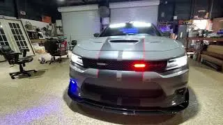ILMODS - Dodge Charger SRT Hellcat with Speed tech Lights & Feniex, new Bumper Lip, Police Off-Duty