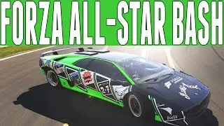 Forza All Star Bash Highlights : Biggest Youtuber Lobby - Drifting, Drag Racing, OffRoading, & More!