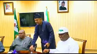 Governors Voted Under PDP Platform Visit the Party NWC ahead of Primaries.