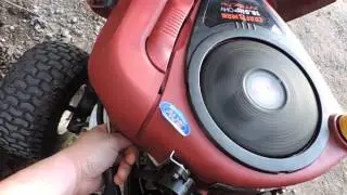 The Craftsman 18.5HP Briggs Intek engine is finally figured out!