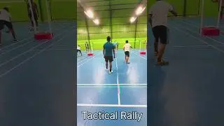 Masterclass in Tactics: The Strategic Badminton Rally #badminton #rally