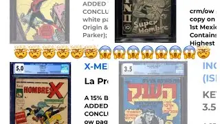Massive Foreign Comic Auction Results 8/22/2023 Record Prices!!