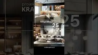 Projekt domu KRAJOBRAZY 25 #projekty #home #dom #architecture #housedesign #projektydom&oacute;w #design