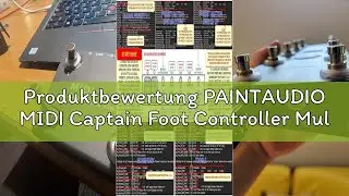 Produktbewertung PAINTAUDIO MIDI Captain Foot Controller Multi-Effekt-Tastaturen, Synthesizer, USB-M