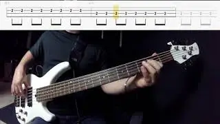 Maná - Clavado en un bar ( Bajo Cover + TAB ) 🇲🇽