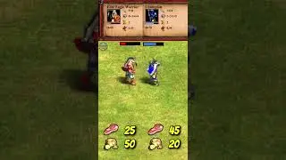 Elite Eagle Warrior (Aztecs) vs Champion (AoE2) #Shorts