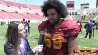 Trojan offensive guard John Martinez