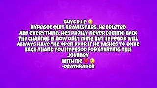 Bye Hypegod 😢 ❤️