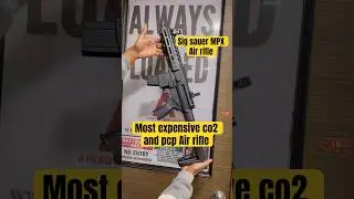 Most expensive co2 air rifle | Sig sauer MPX Air rifle #sigsauerindia #airrifle #co2airgun #shorts
