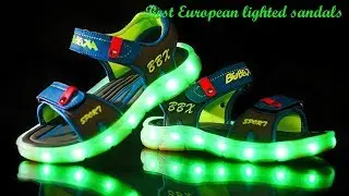 Best boys European lighted kids sandals || boys European lighted kids sandals review