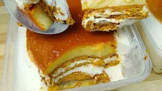Leche Flan Graham Float