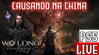 [AO VIVO] #001- Caçando Capiroto na China - Wo Long - PS5