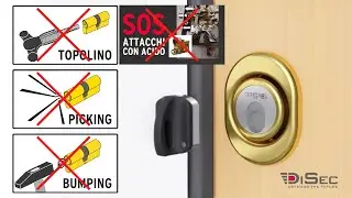 DiSec - Protezione magnetica - Contro le tecniche di scasso più pericolose.